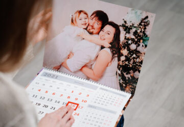 Un calendrier photo unique pour ravir vos proches durant les fêtes de fin d'année