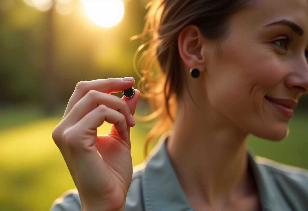 boucle d oreille magnétique