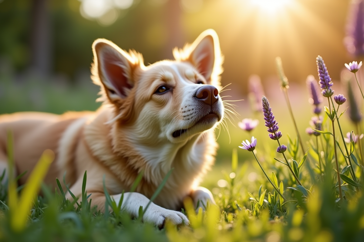 chien tremblement